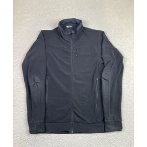 Norrona Jacket Mens Medium Black falketind warmwool2 Stretch Full Zip 1821-20